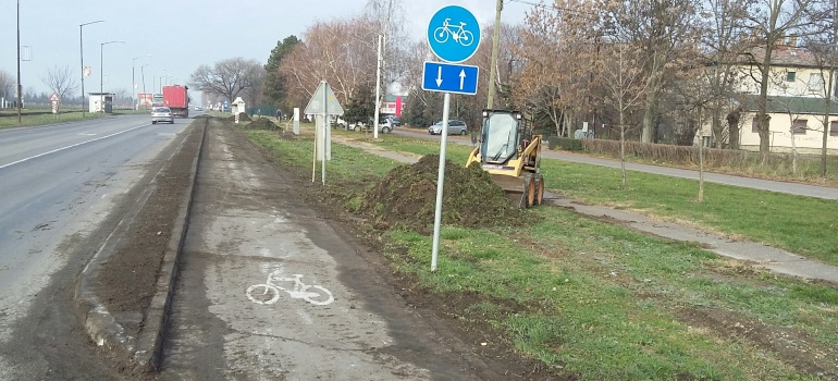 Uređenje biciklističkih staza u industrijskoj zoni - Vrbas